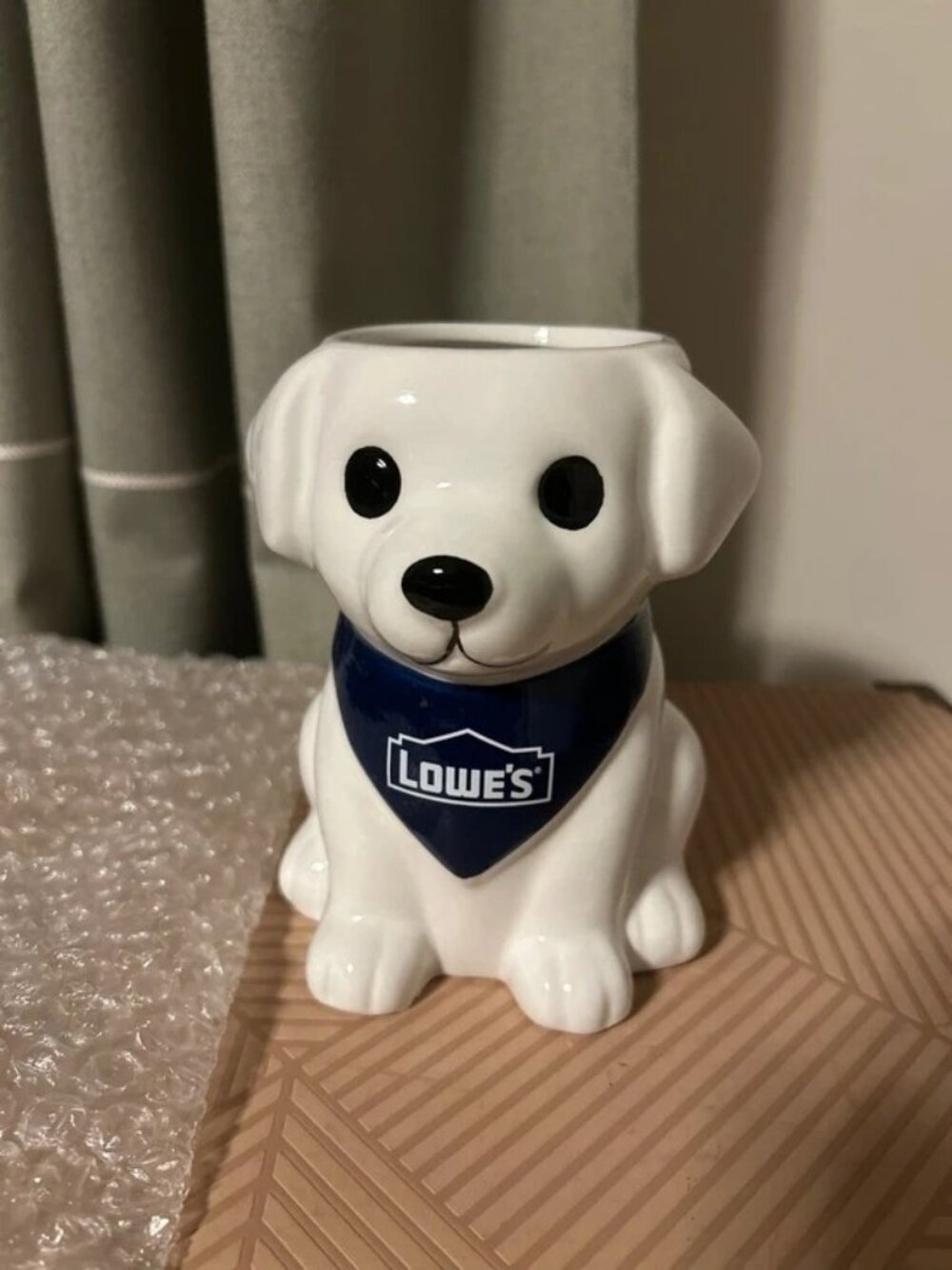Lowe’s Dog Ceramic Planter
